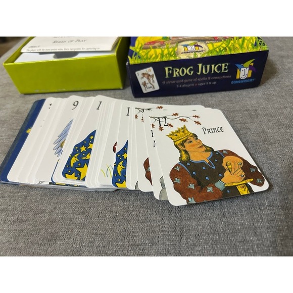 Frog Juice Card Game Gamewright Clever Spells Connections Math Strategy - Picture 3 of 4